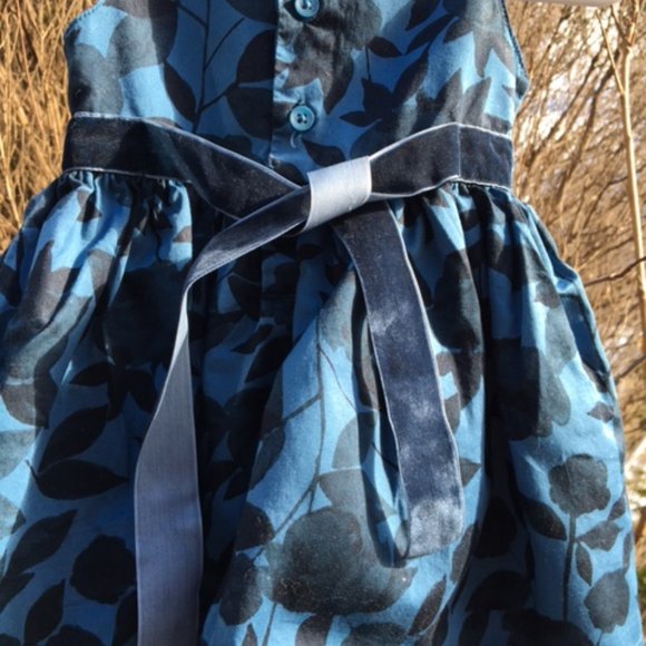 Adorable, Floral, Subtle Blues, NWOT Carter's Party Dress. 3 months - Picture 6 of 9